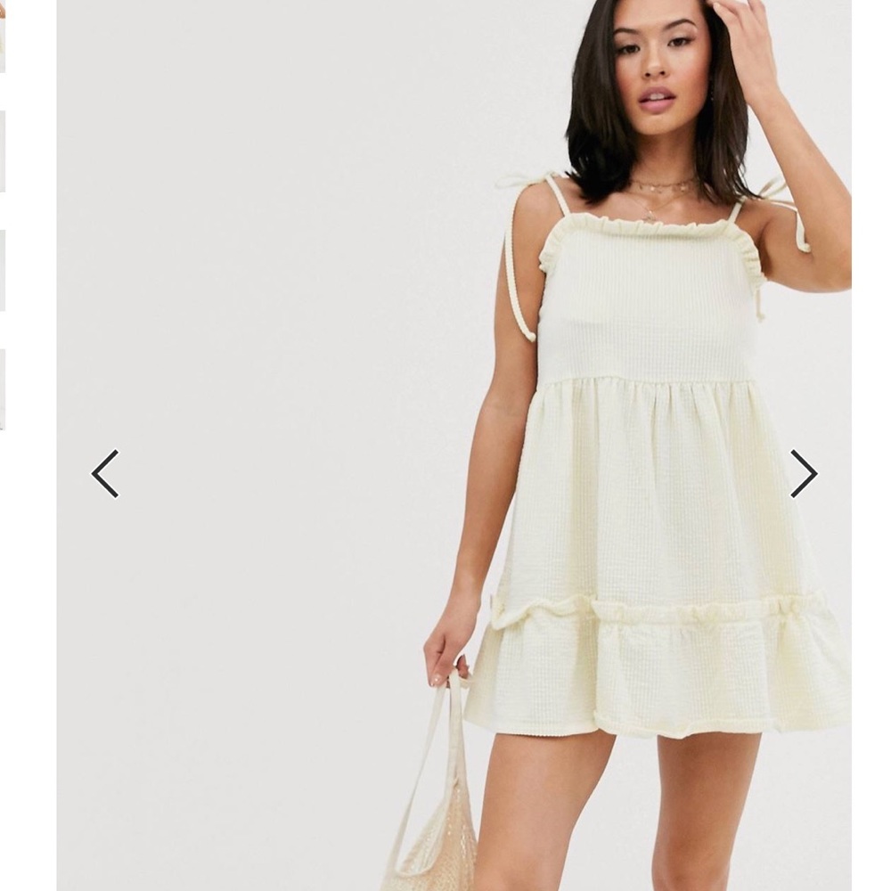 ASOS yellow sundress